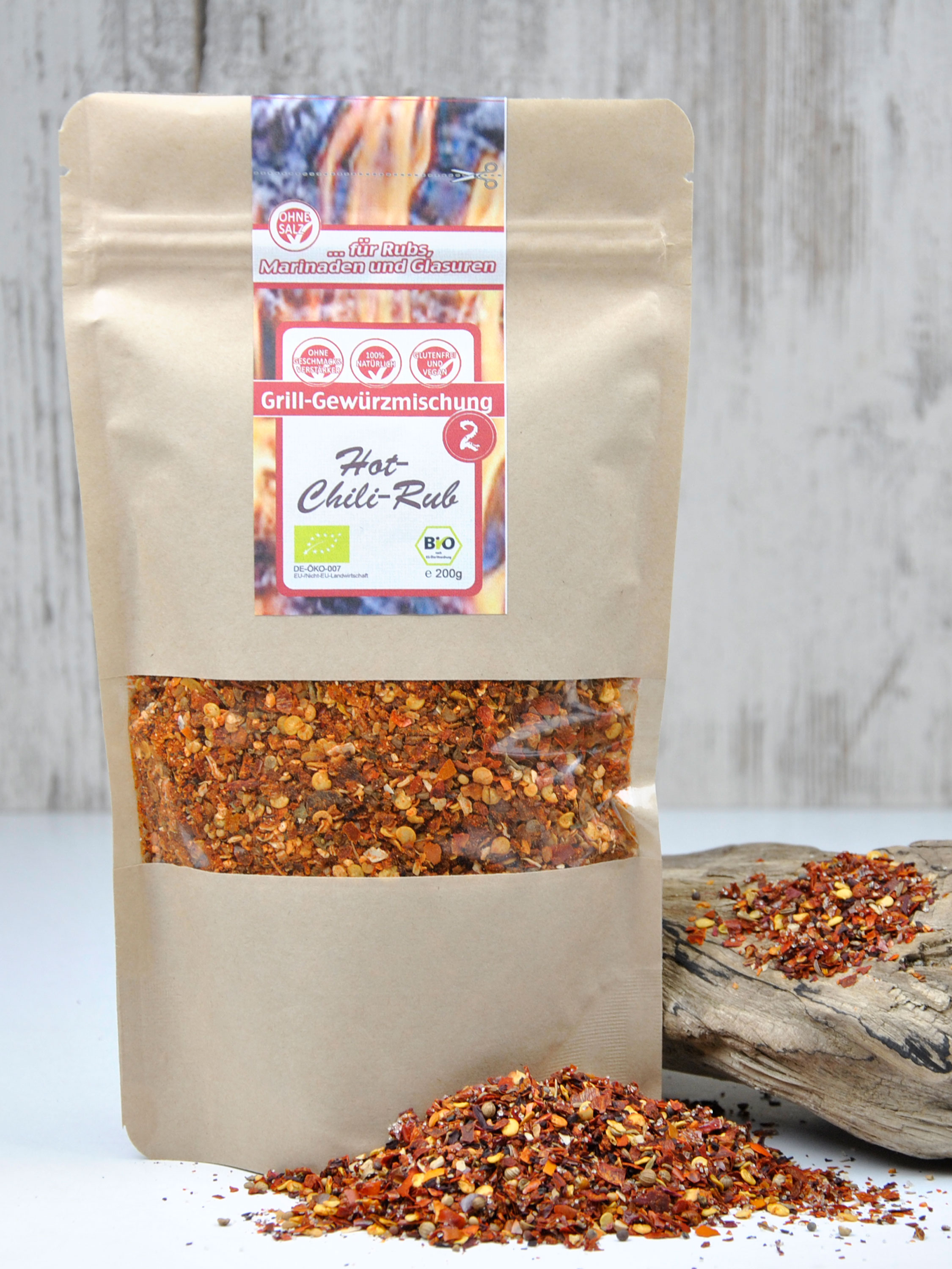 Bio Hot Chili Rub