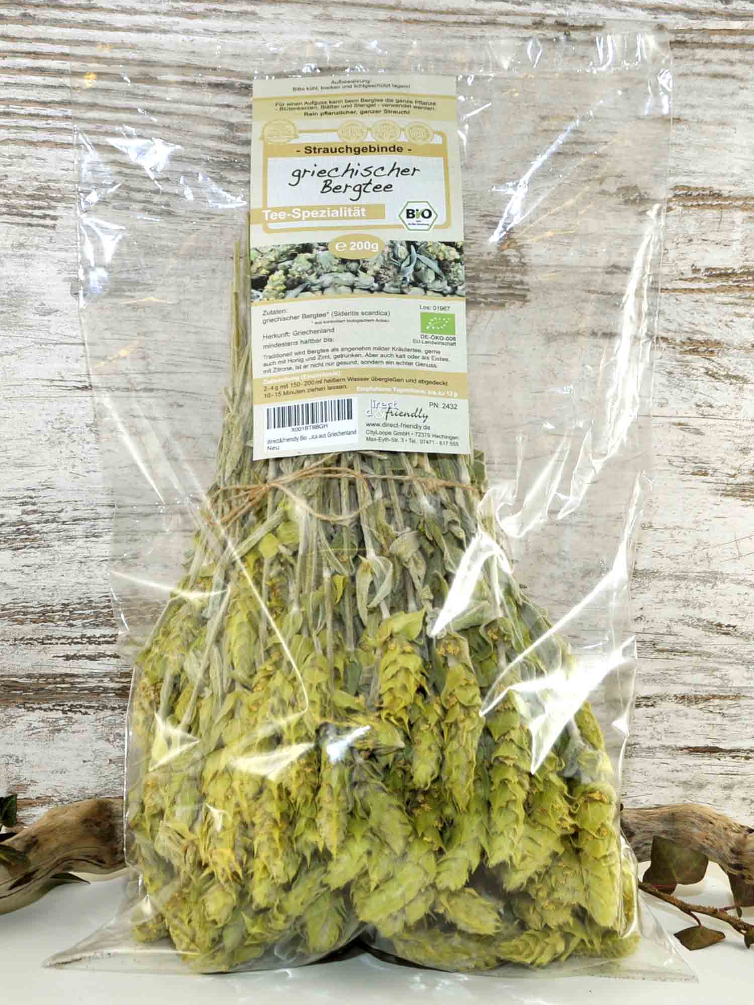 Griechischer Bio Bergtee - sideritis scardica