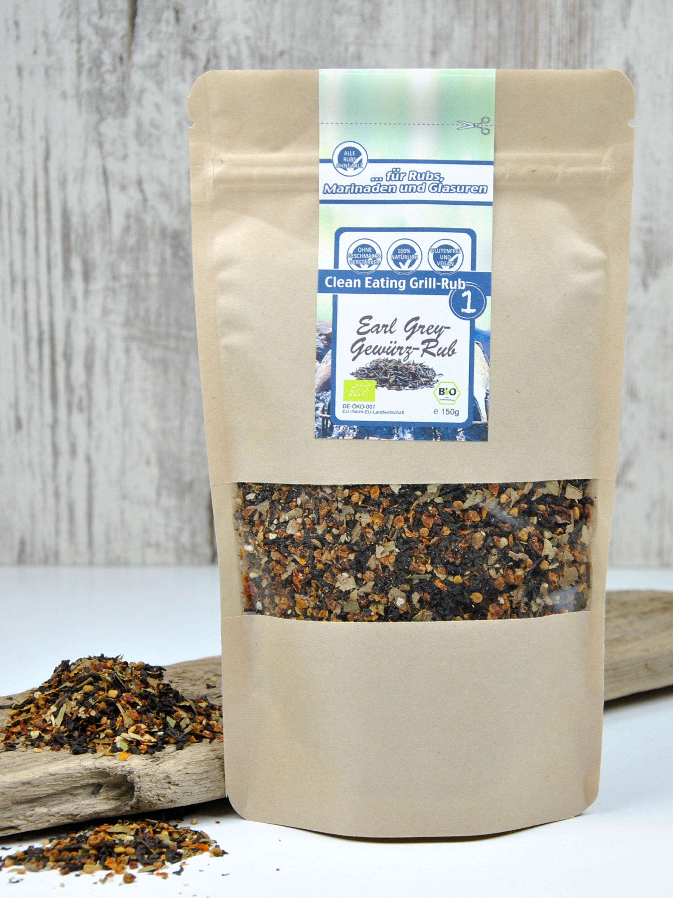 Bio Earl Grey Gewürz Rub