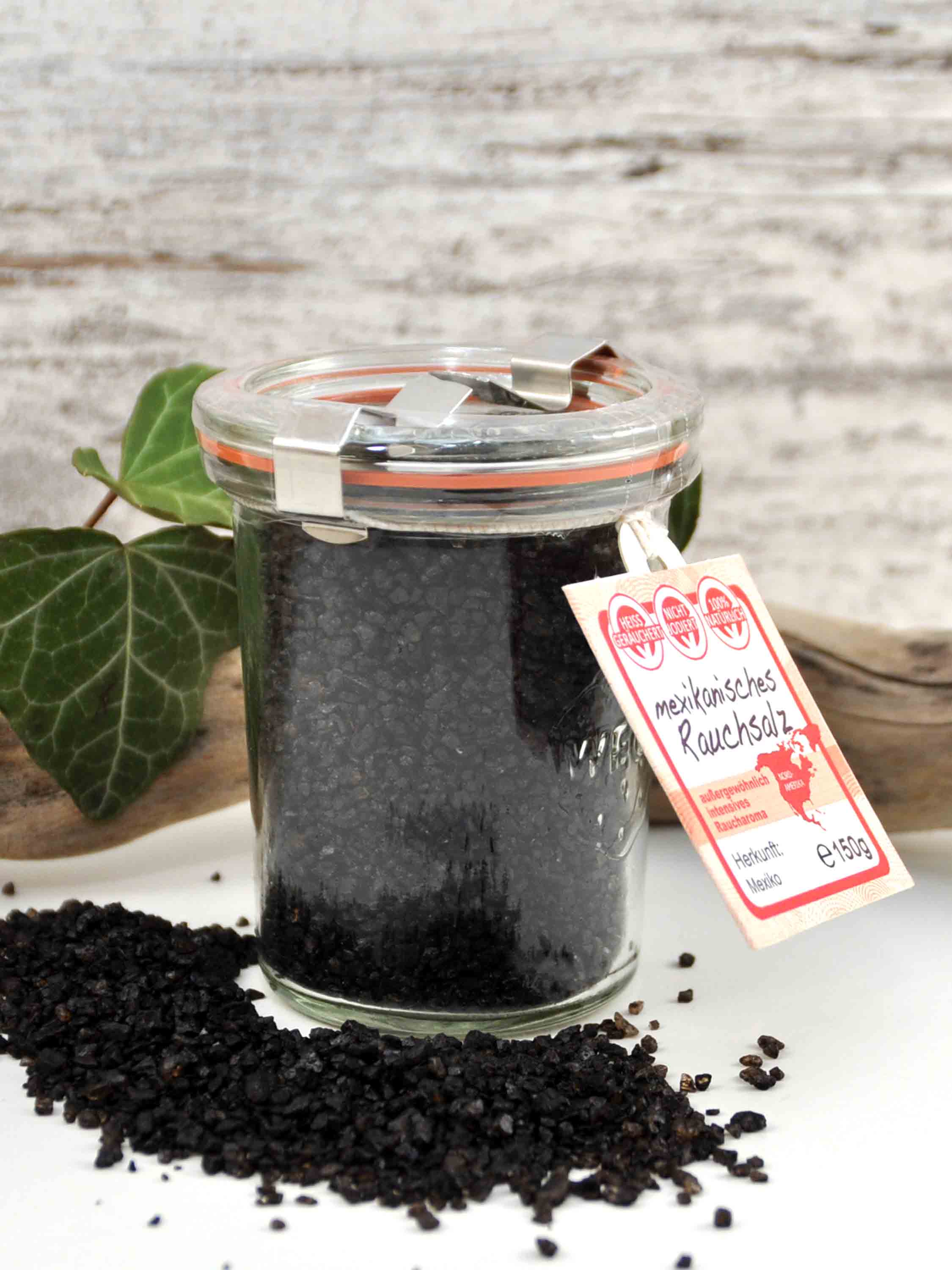Mexikanisches Rauchsalz - Appelwood Smoked Sea Salt