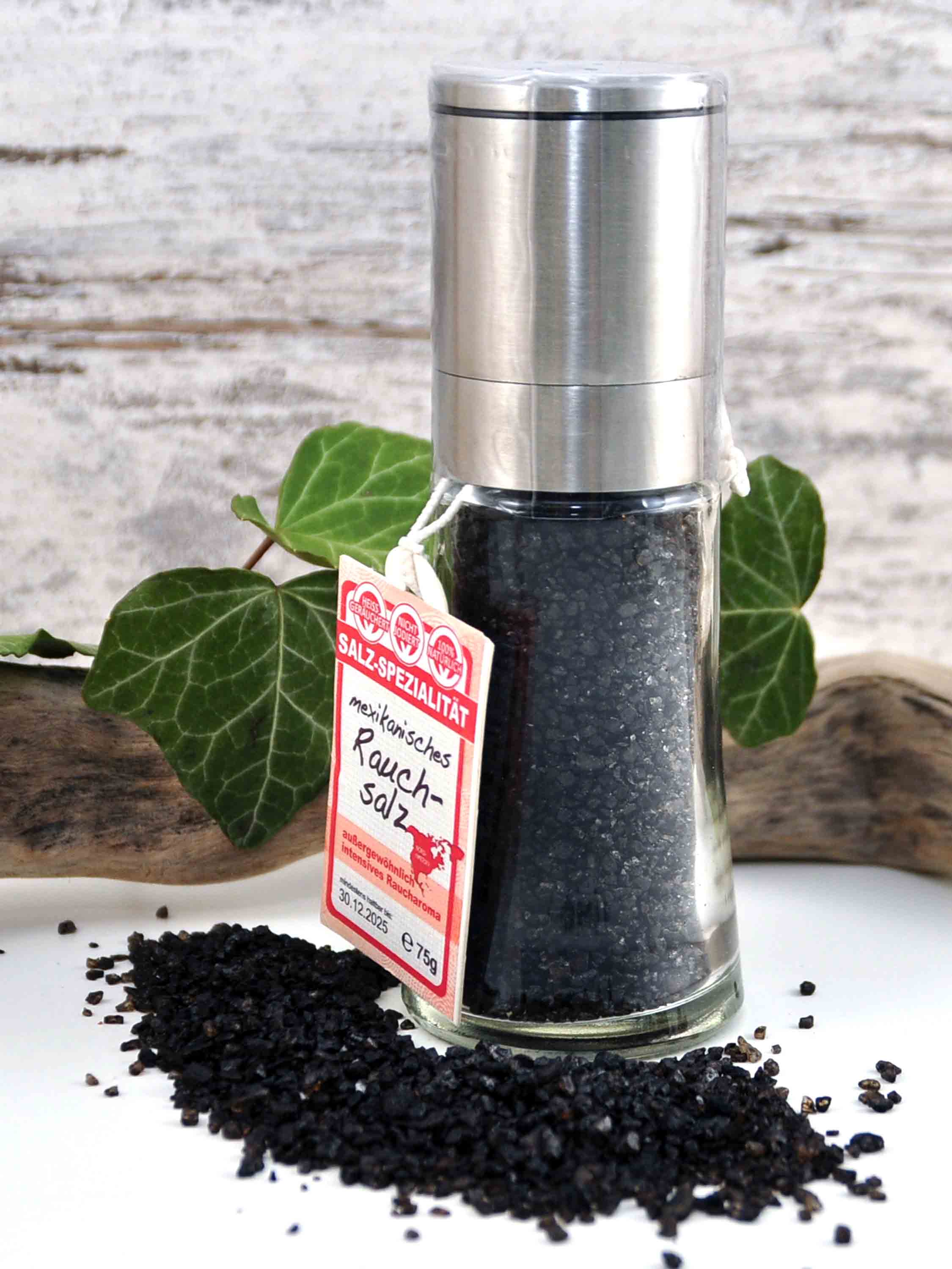 Mexikanisches Rauchsalz - Appelwood Smoked Sea Salt