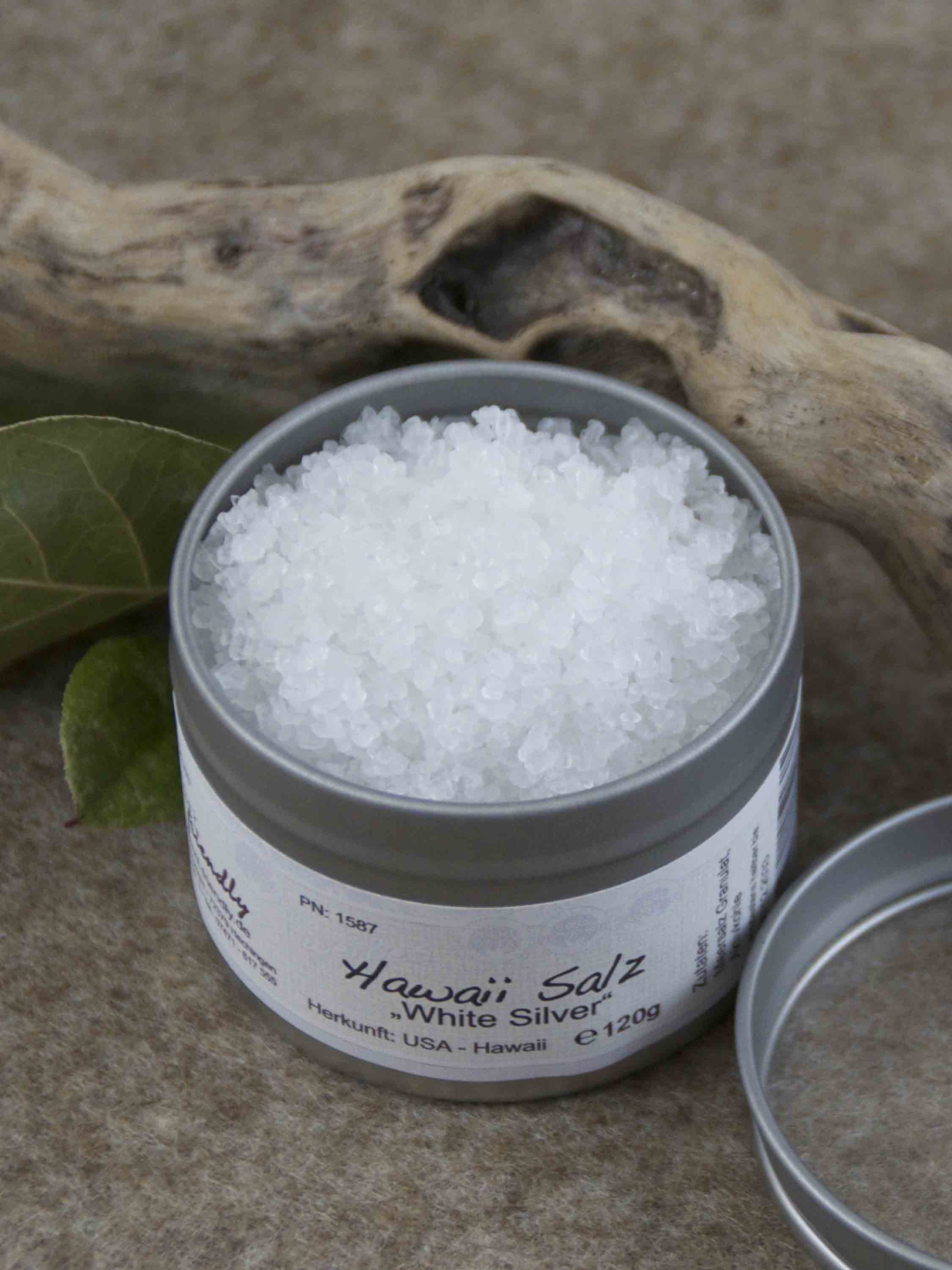Weißes Hawaiisalz - White Silver
