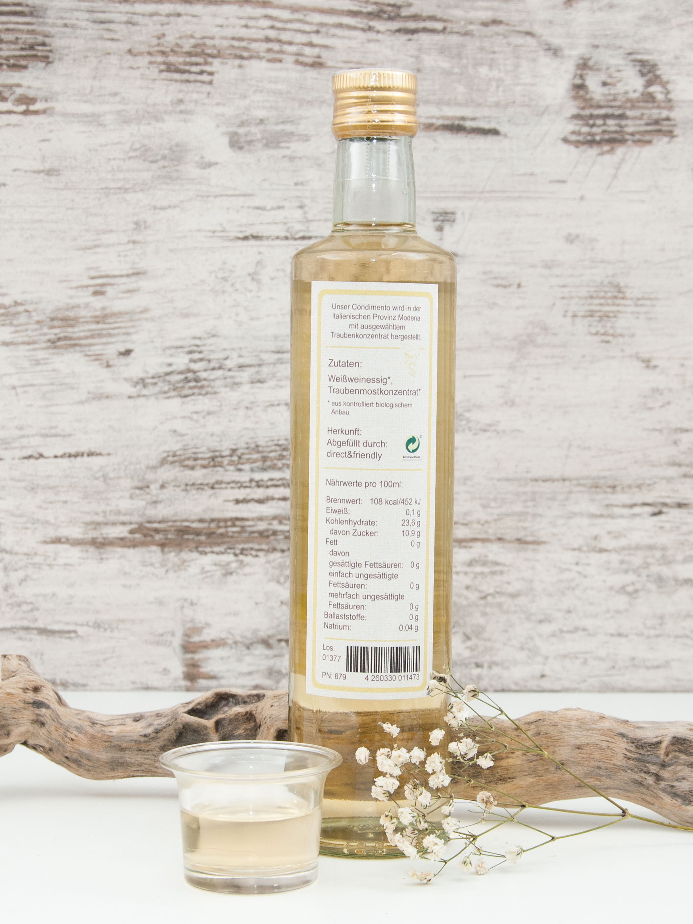 Bio Condimento Bianco - heller Balsamico