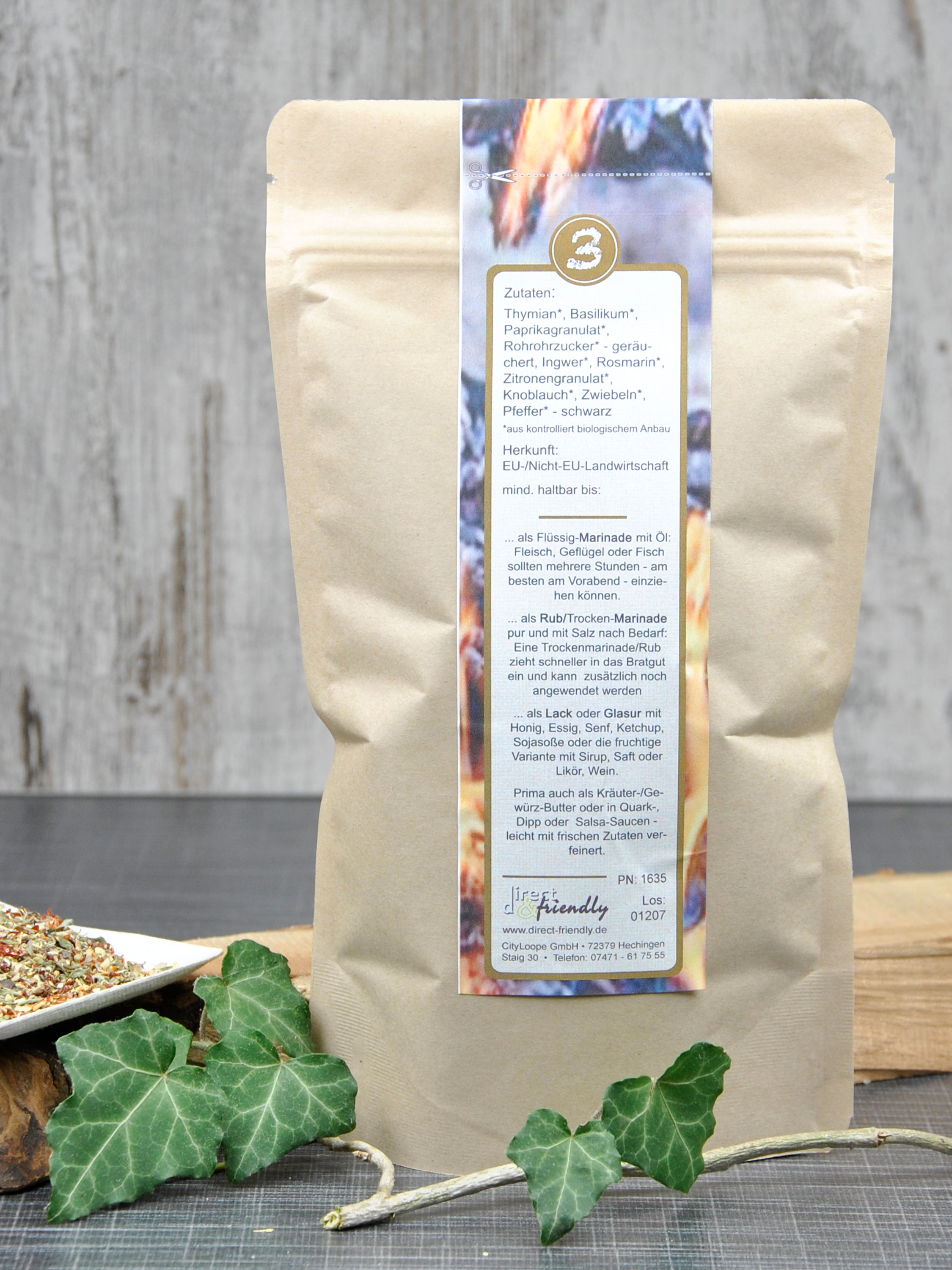 Bio Spicy Rauch Rub