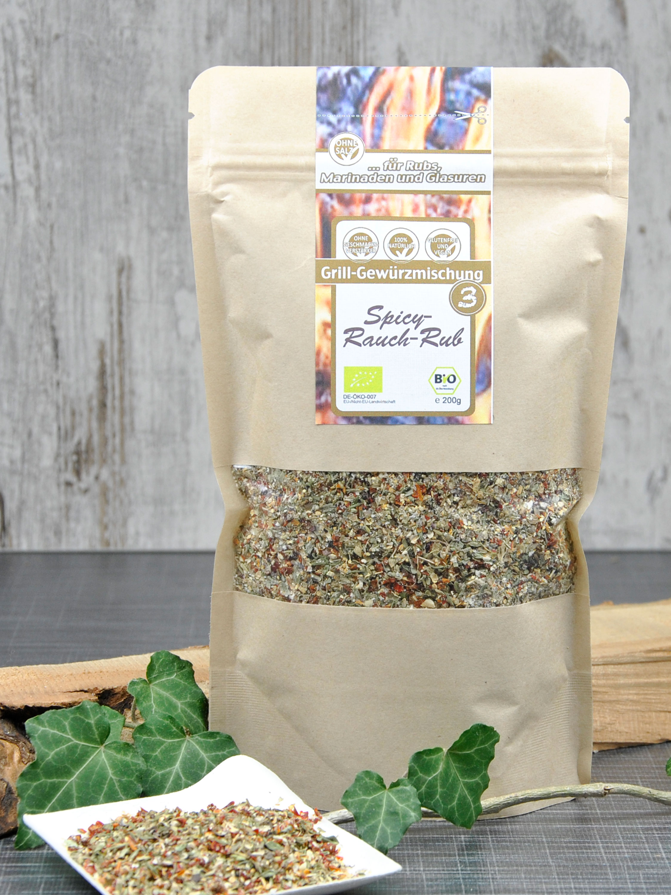 Bio Spicy Rauch Rub