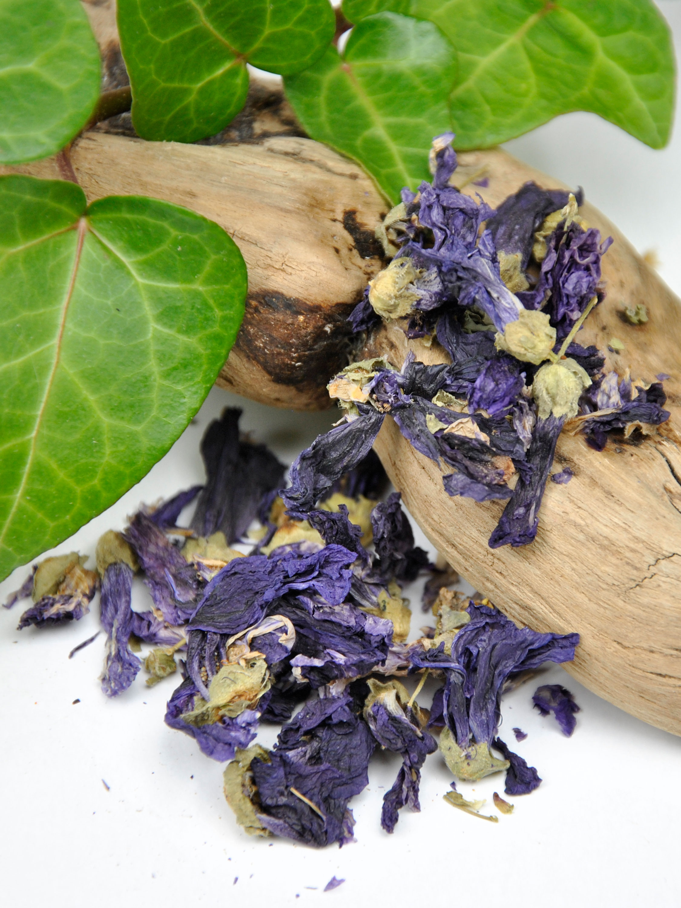 Blaue Bio Malvenblüten - getrocknete Essblüten