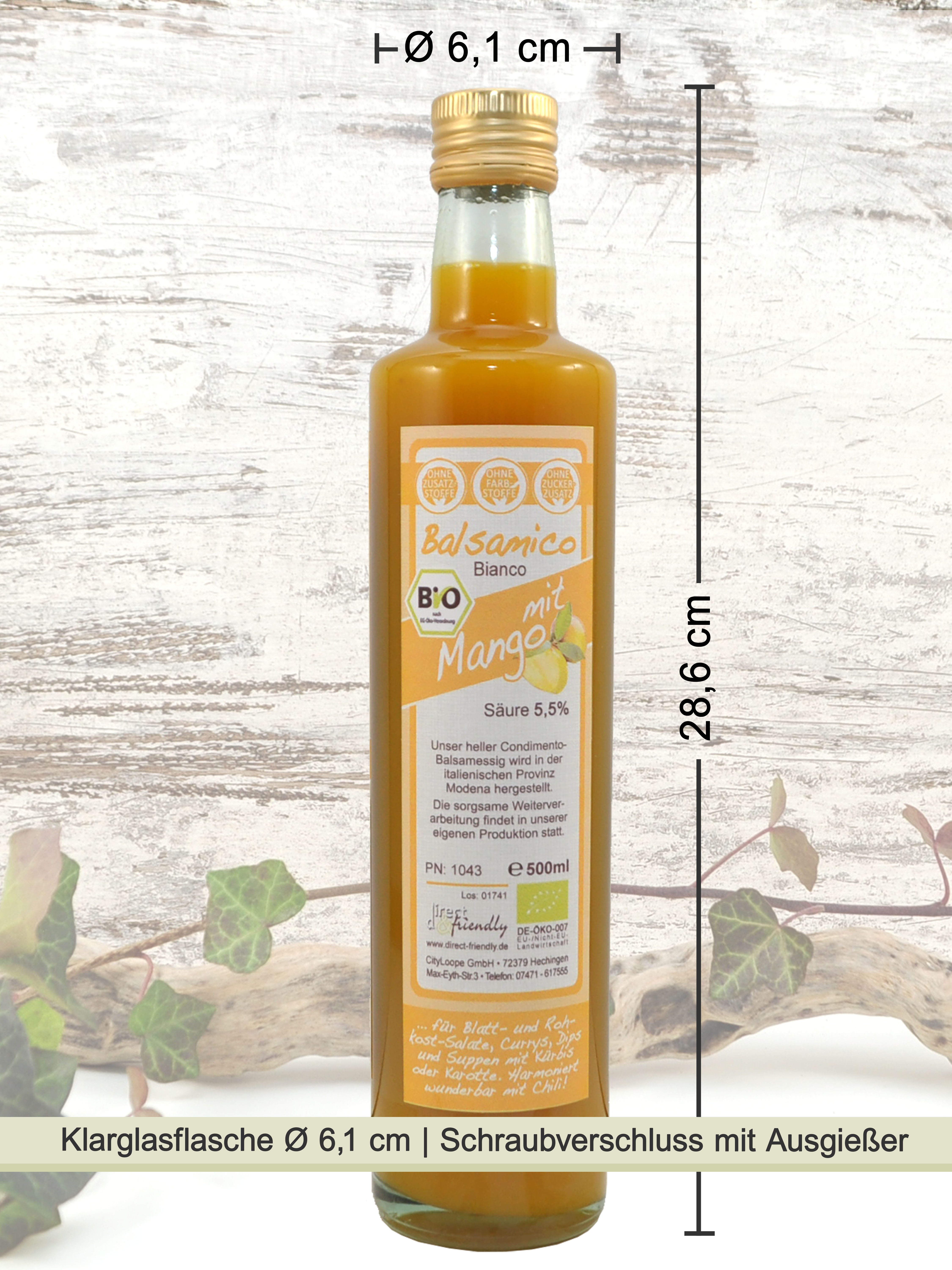 Bio Condimento Bianco mit Mango