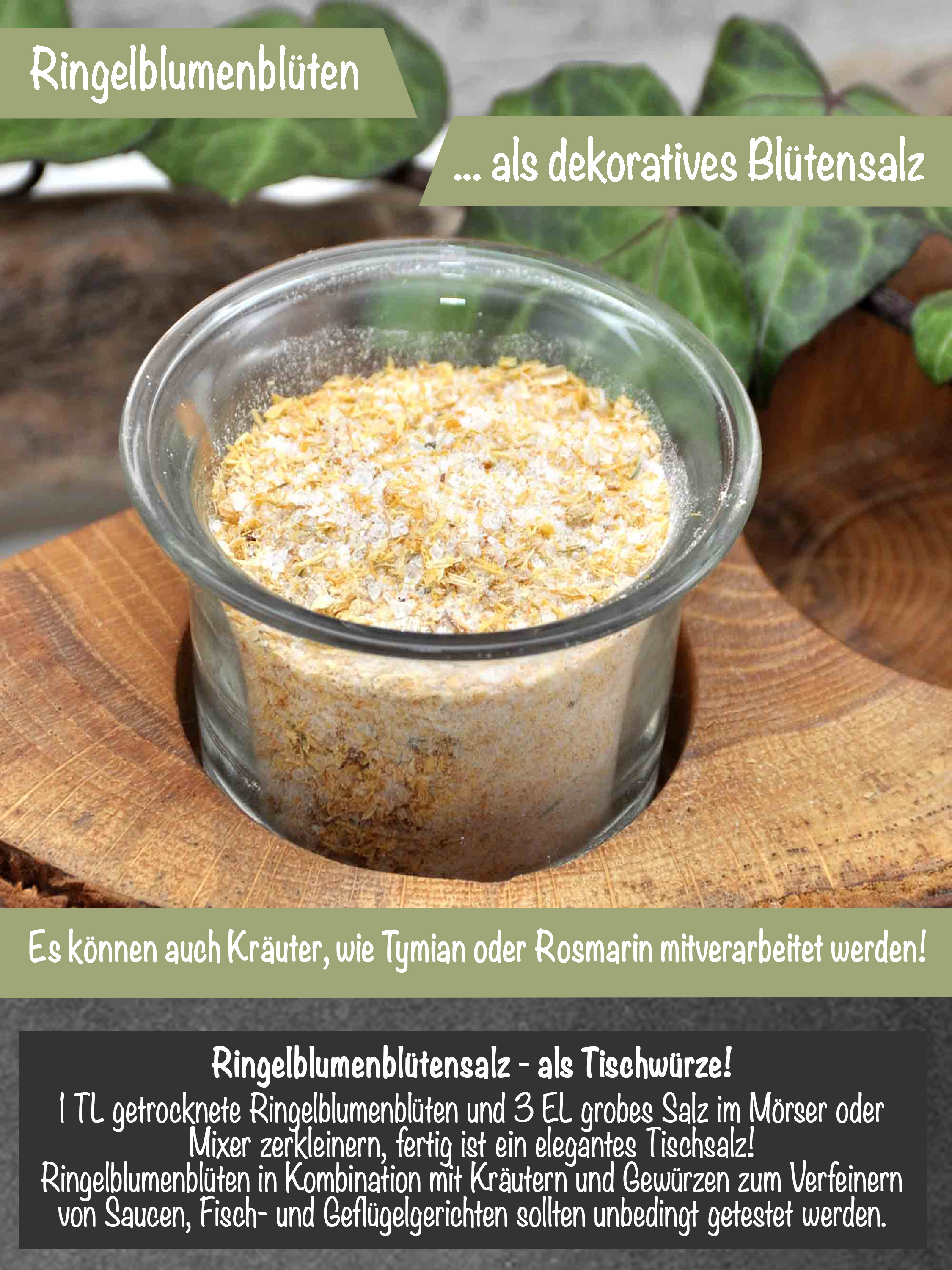 ganze Bio Ringelblumenblüten (Calendula officinalis)