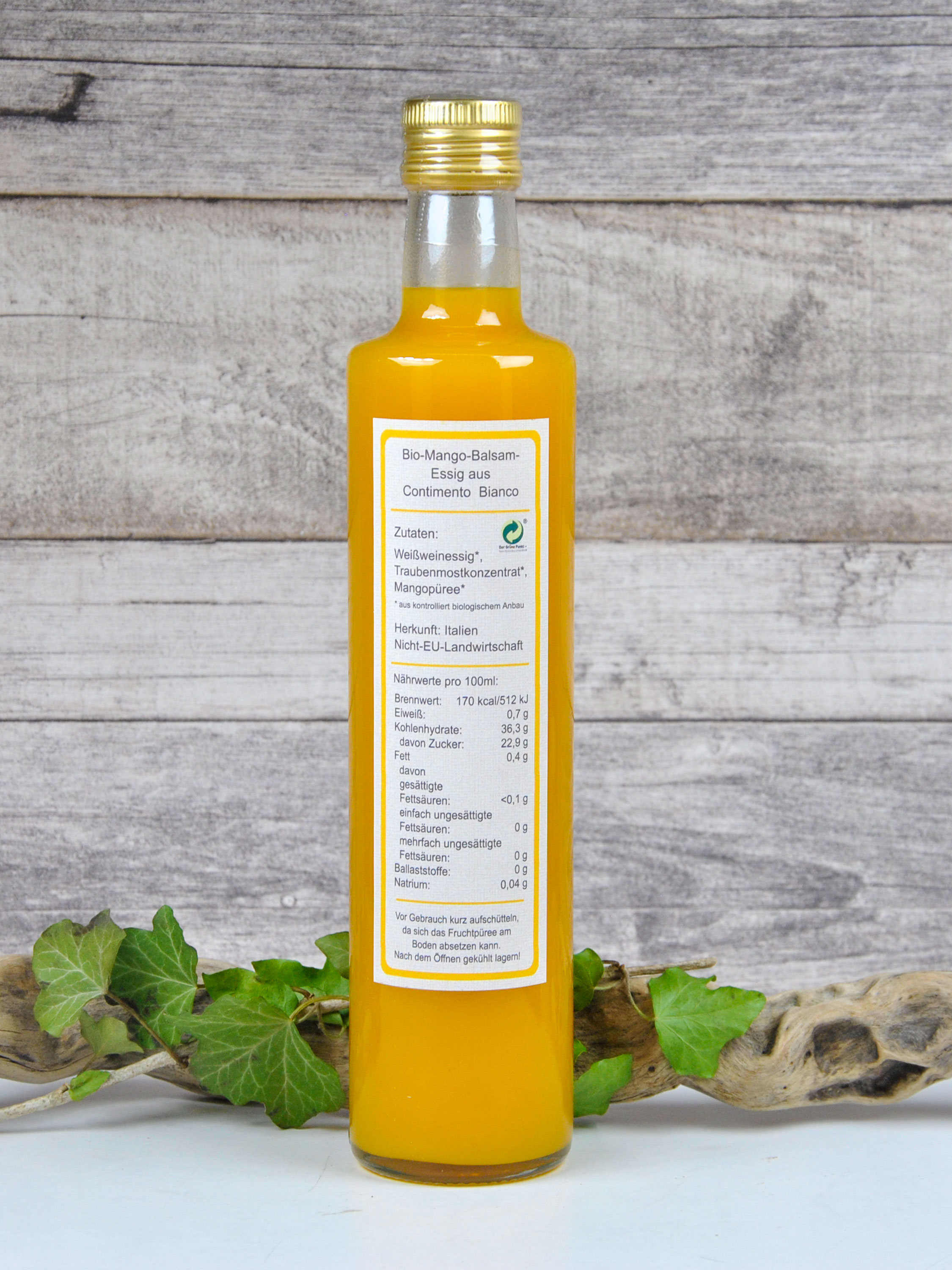 Bio Condimento Bianco mit Mango