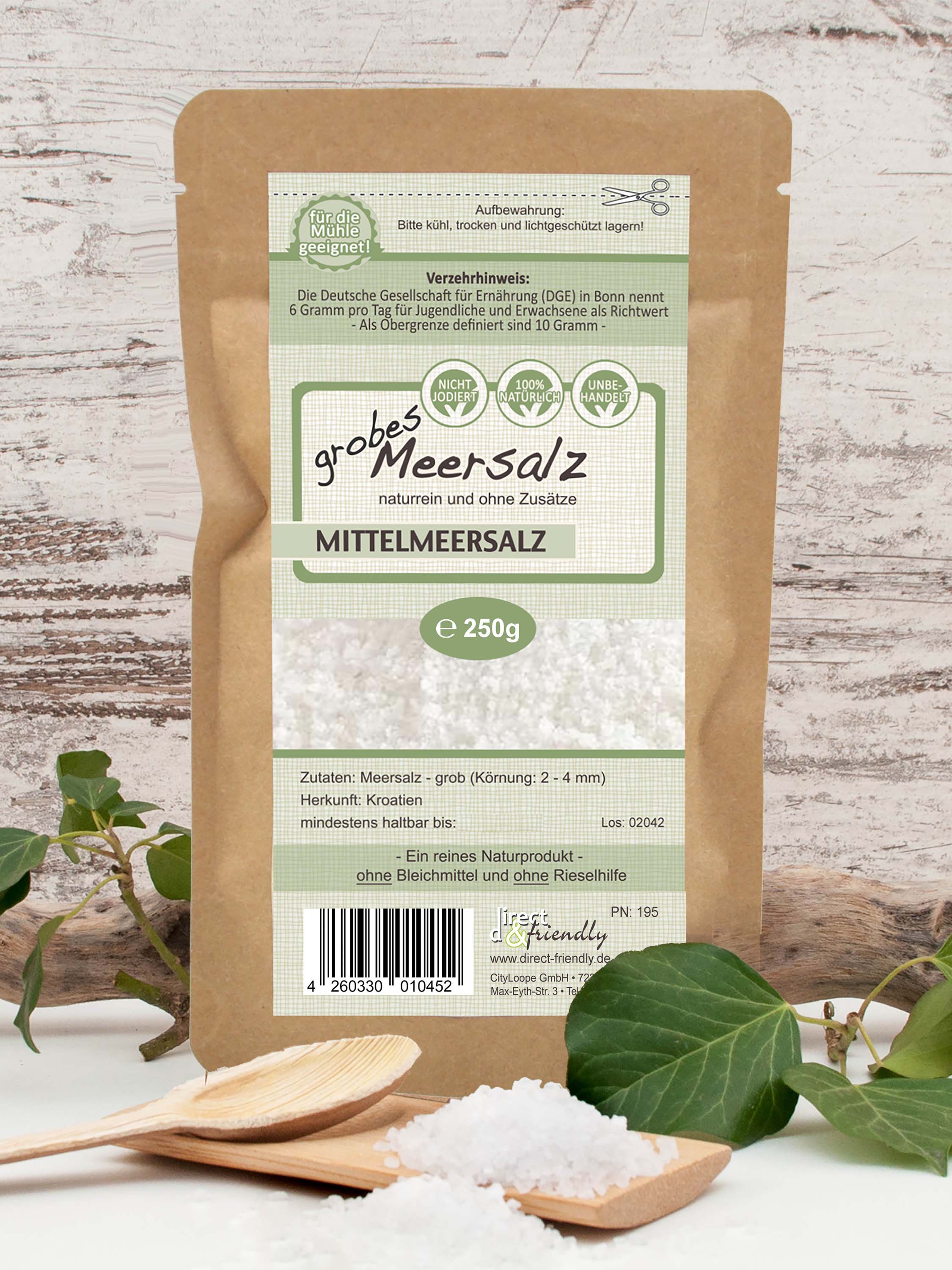 Mittelmeersalz - grob