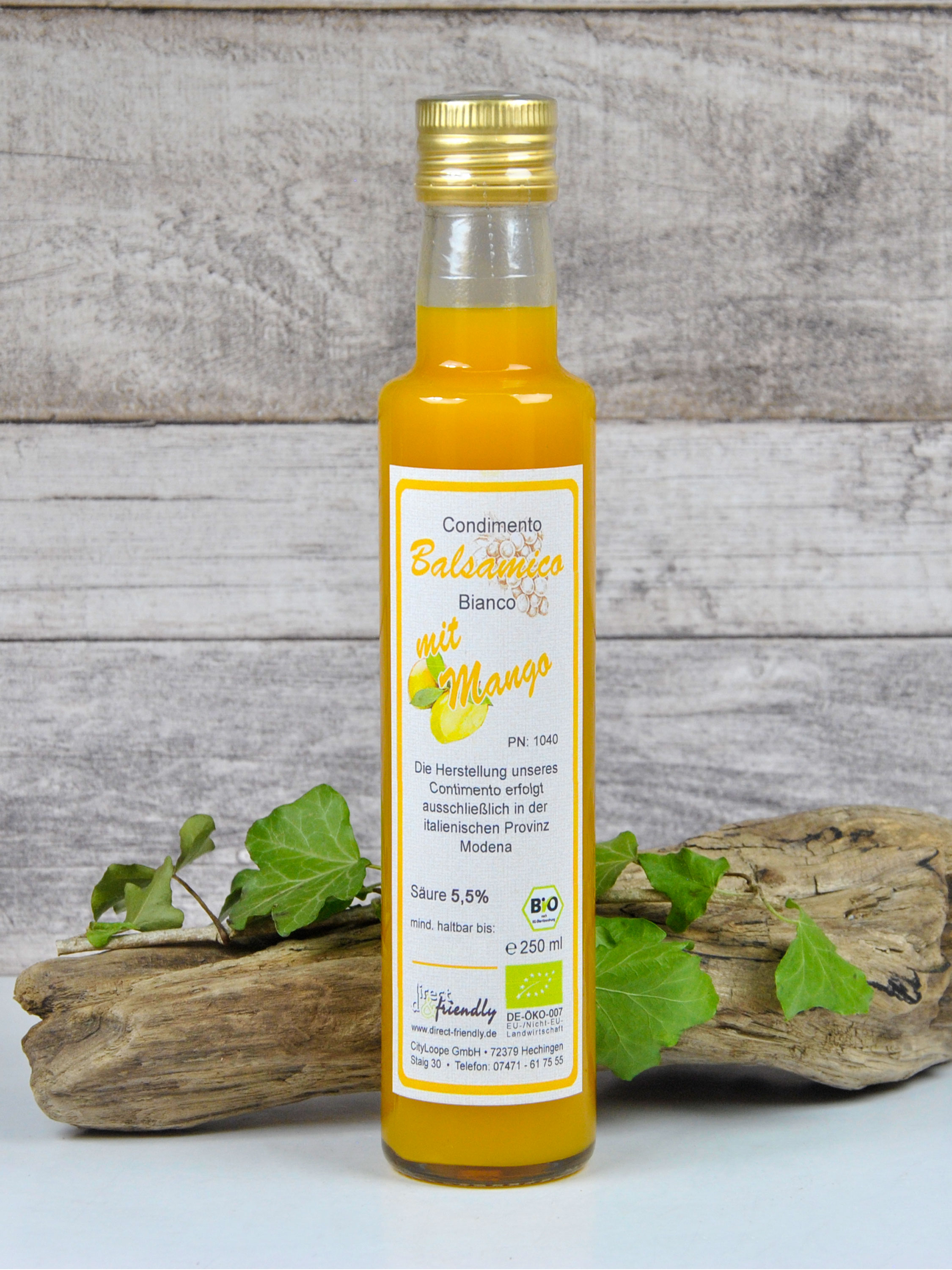 Bio Condimento Bianco mit Mango