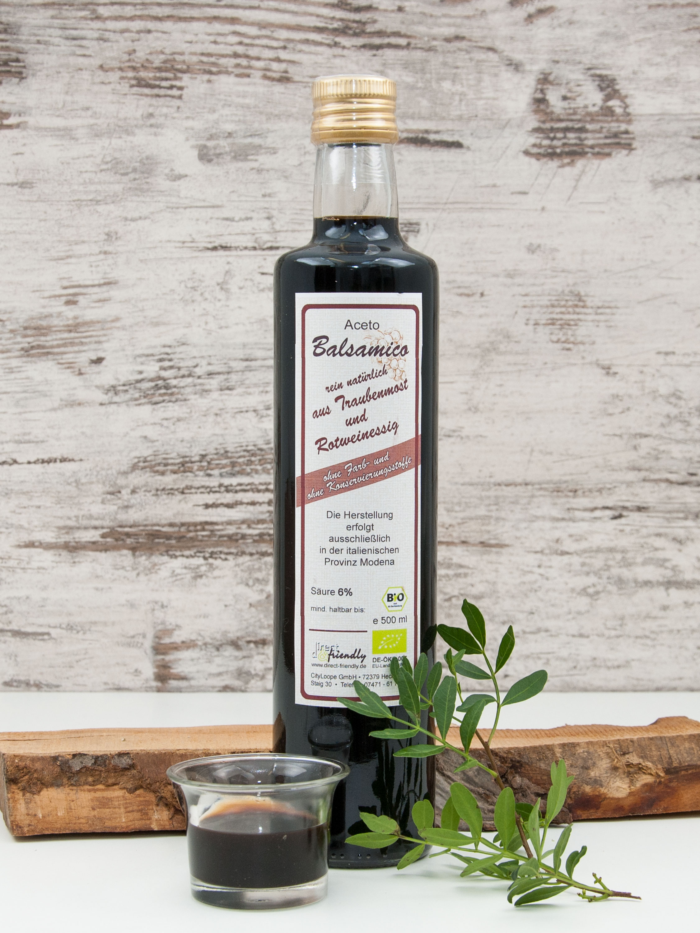 Bio Aceto Balsamico - dunkler Balsamico