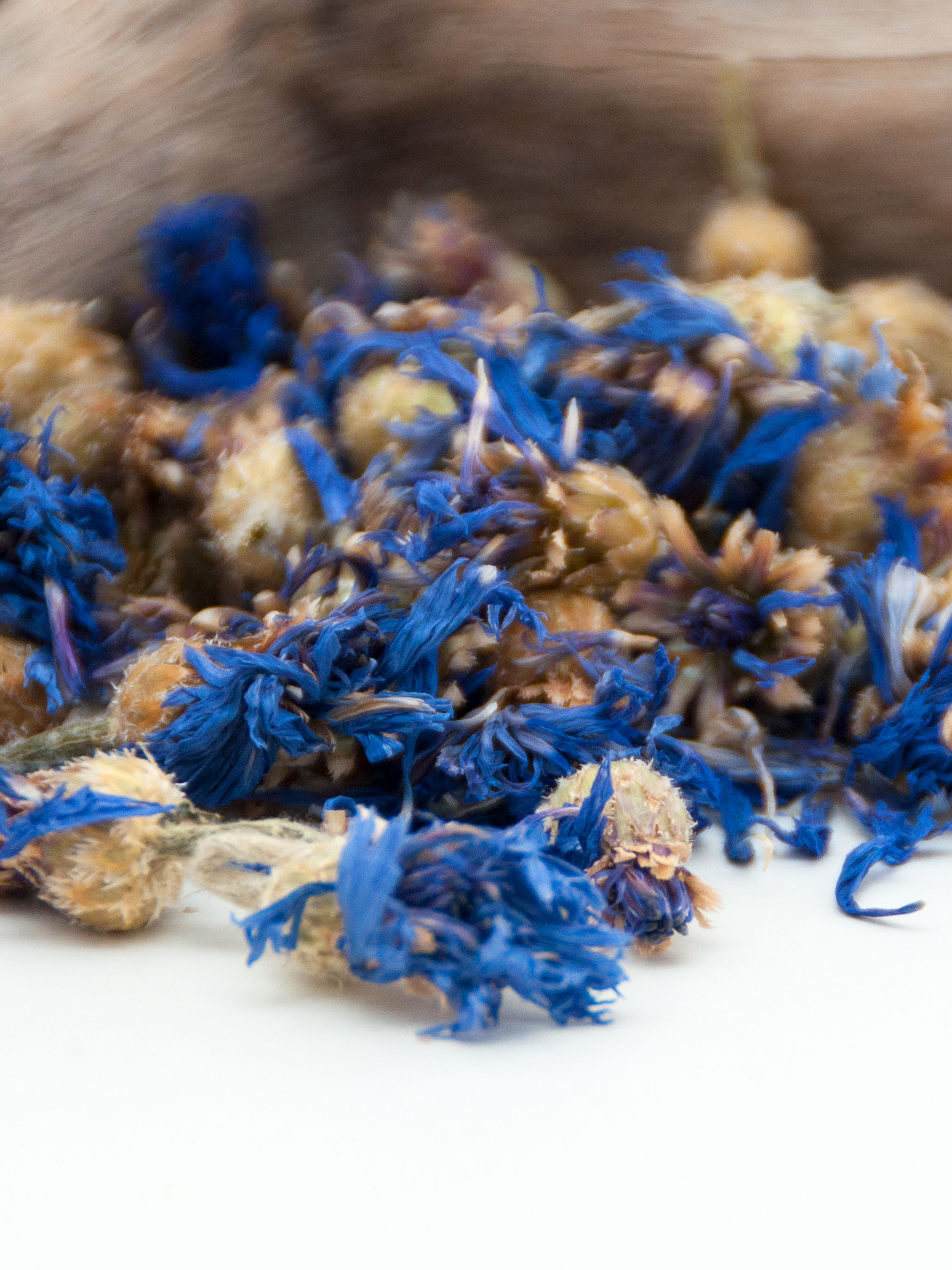 Blaue Bio Kornblumenblüten - getrocknet