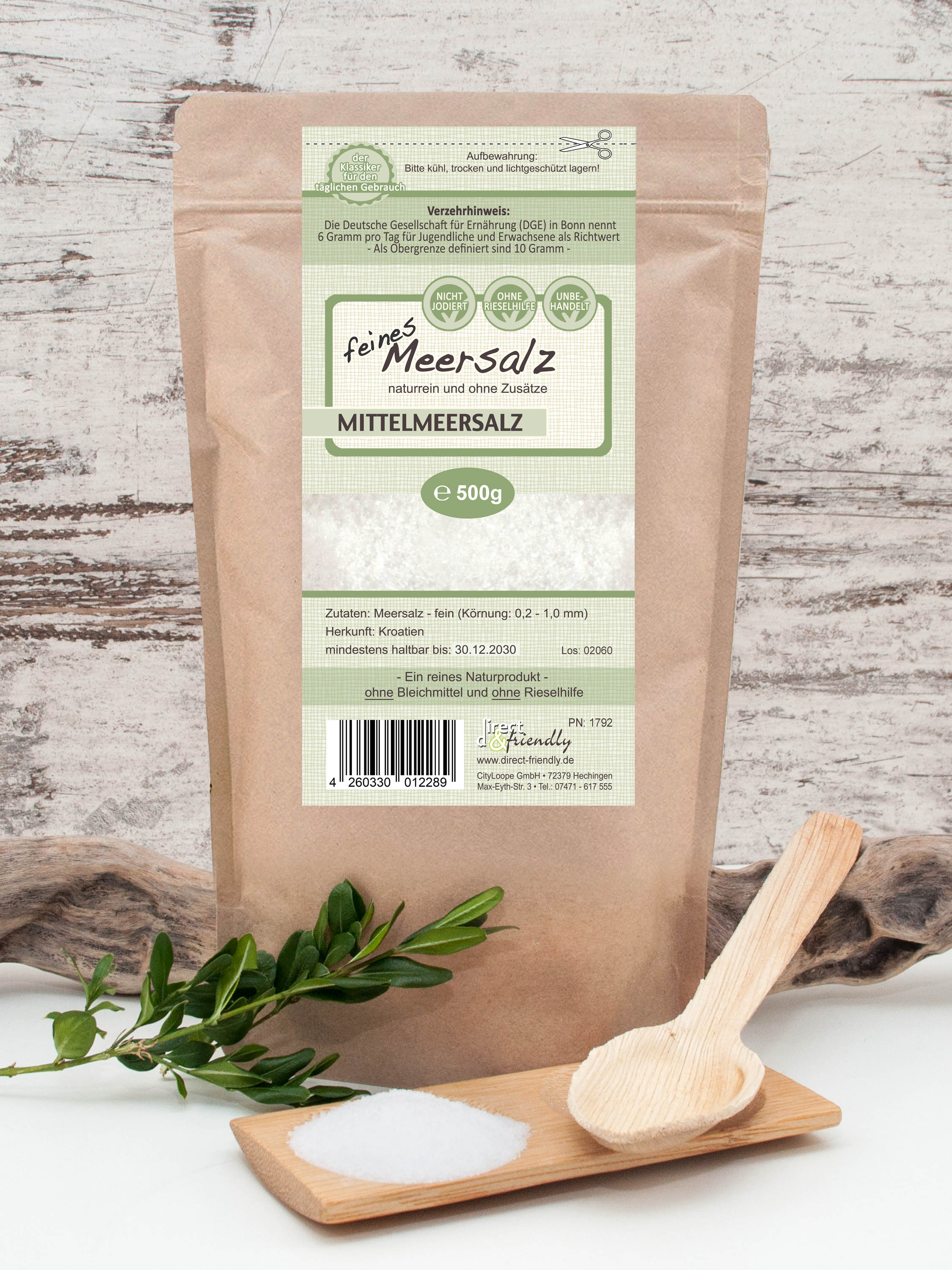 Mittelmeersalz - fein