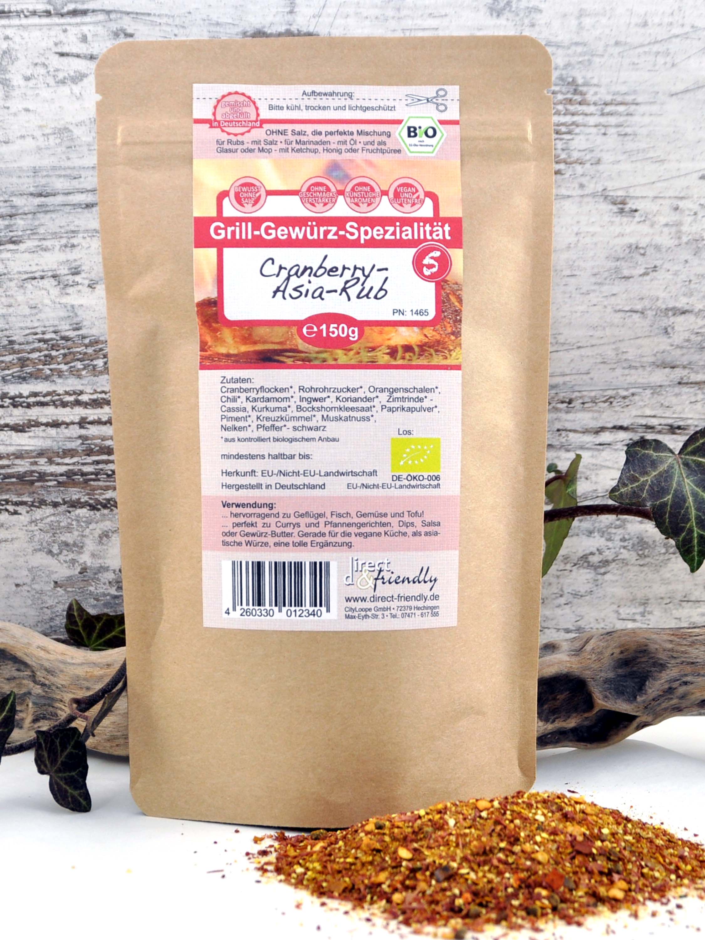 Bio Cranberry-Asia-Rub