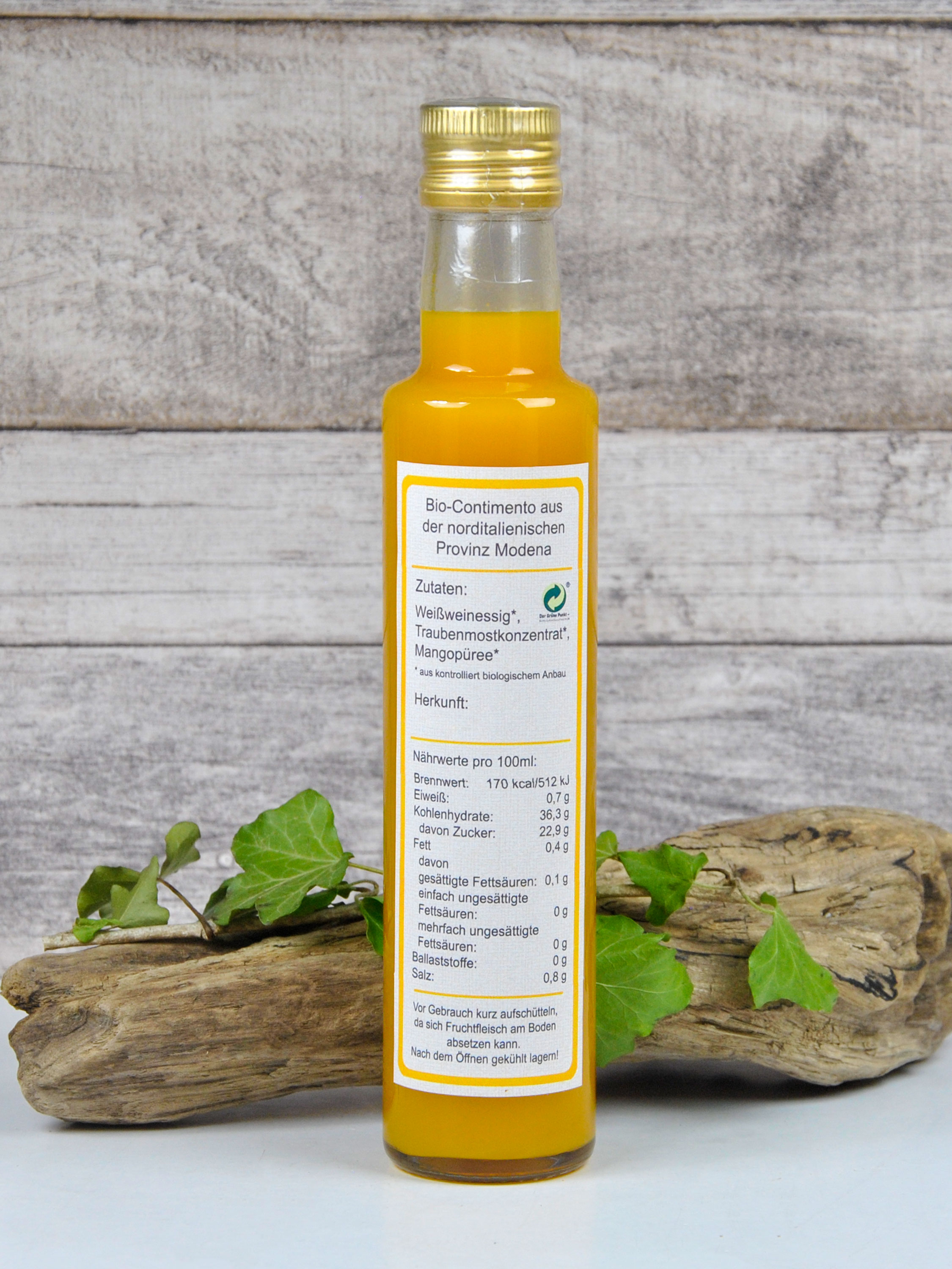 Bio Condimento Bianco mit Mango