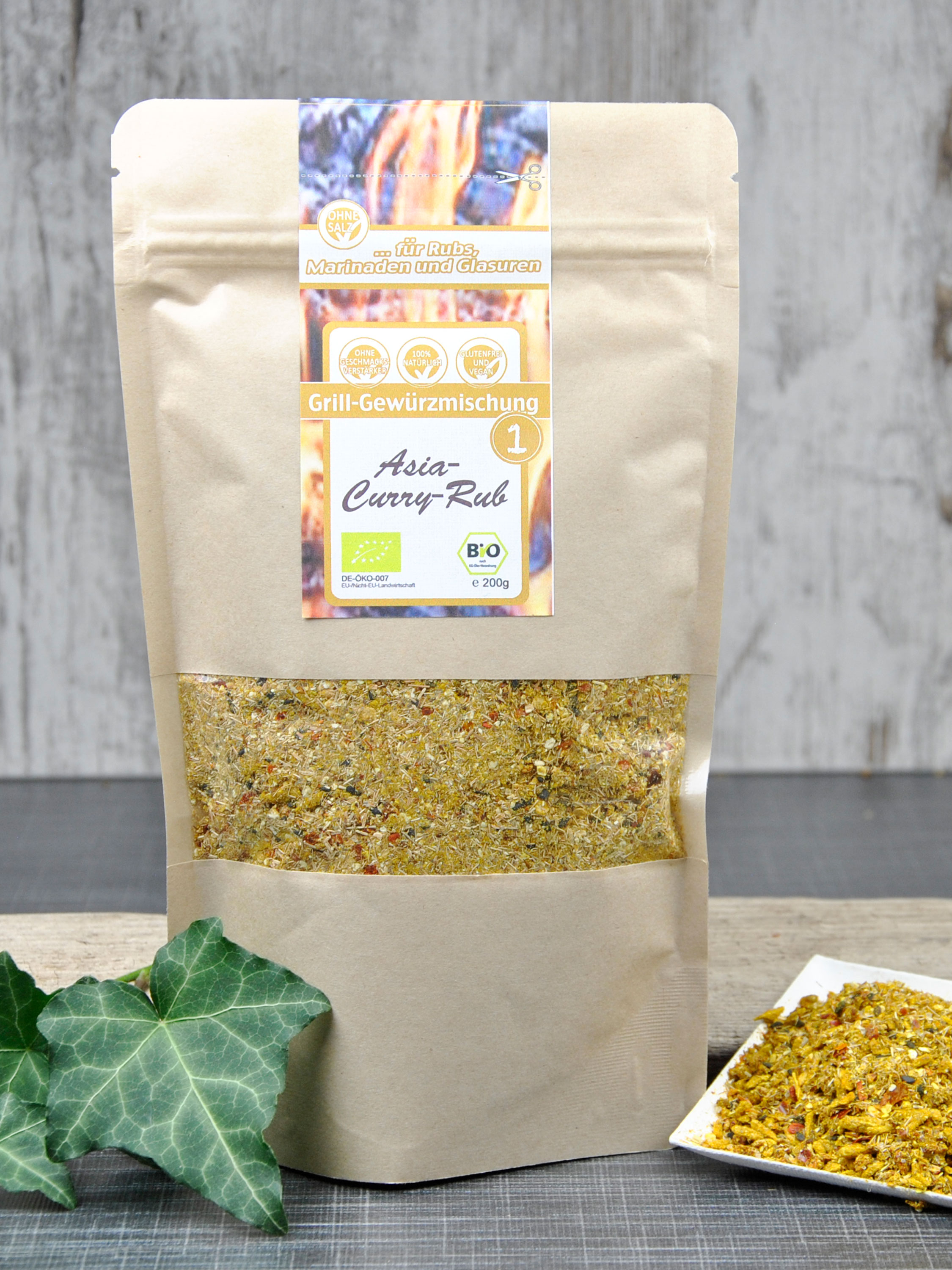 Bio Asia Curry Rub